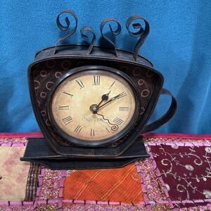 Espresso Coffee Cup Quartz Wall/Counter Clock - Unbranded